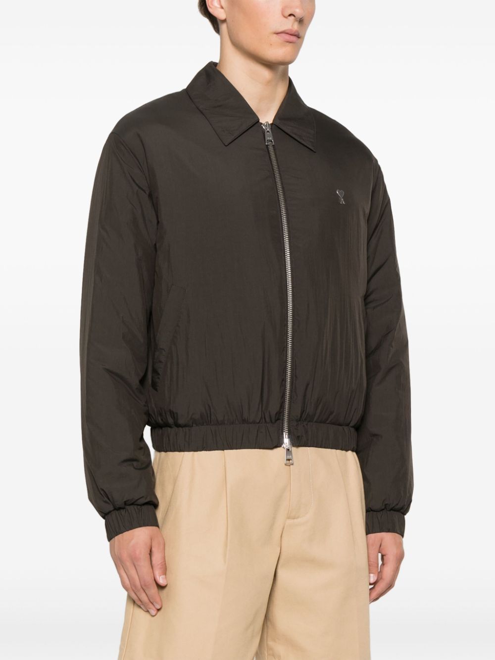 AMI PARIS Men's Zip Jacket - Fall/Winter 2024 Collection