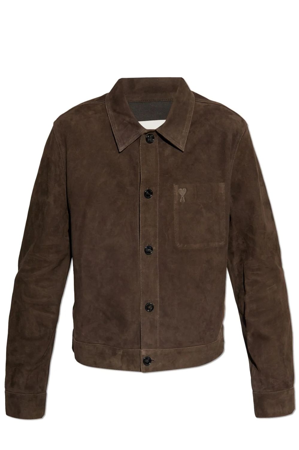 AMI PARIS Classic Buttoned Dover Shirt for Men