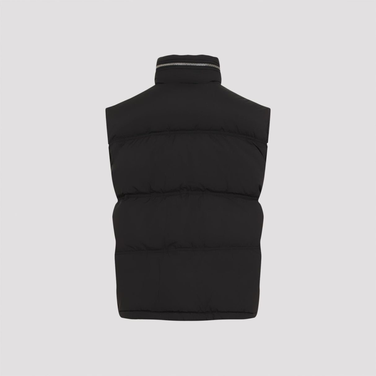 AMI PARIS Men's Hooded Down Vest for Fall Winter 2024