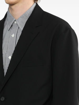 COMME DES GARÇONS HOMME PLUS Elegant Wool Black Jacket for Men