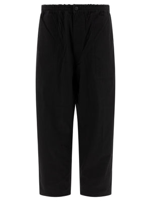 COMME DES GARÇONS HOMME PLUS High Rise Relaxed Fit Drawstring Trousers for Men