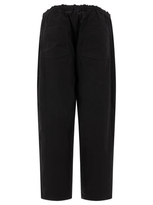 COMME DES GARÇONS HOMME PLUS High Rise Relaxed Fit Drawstring Trousers for Men