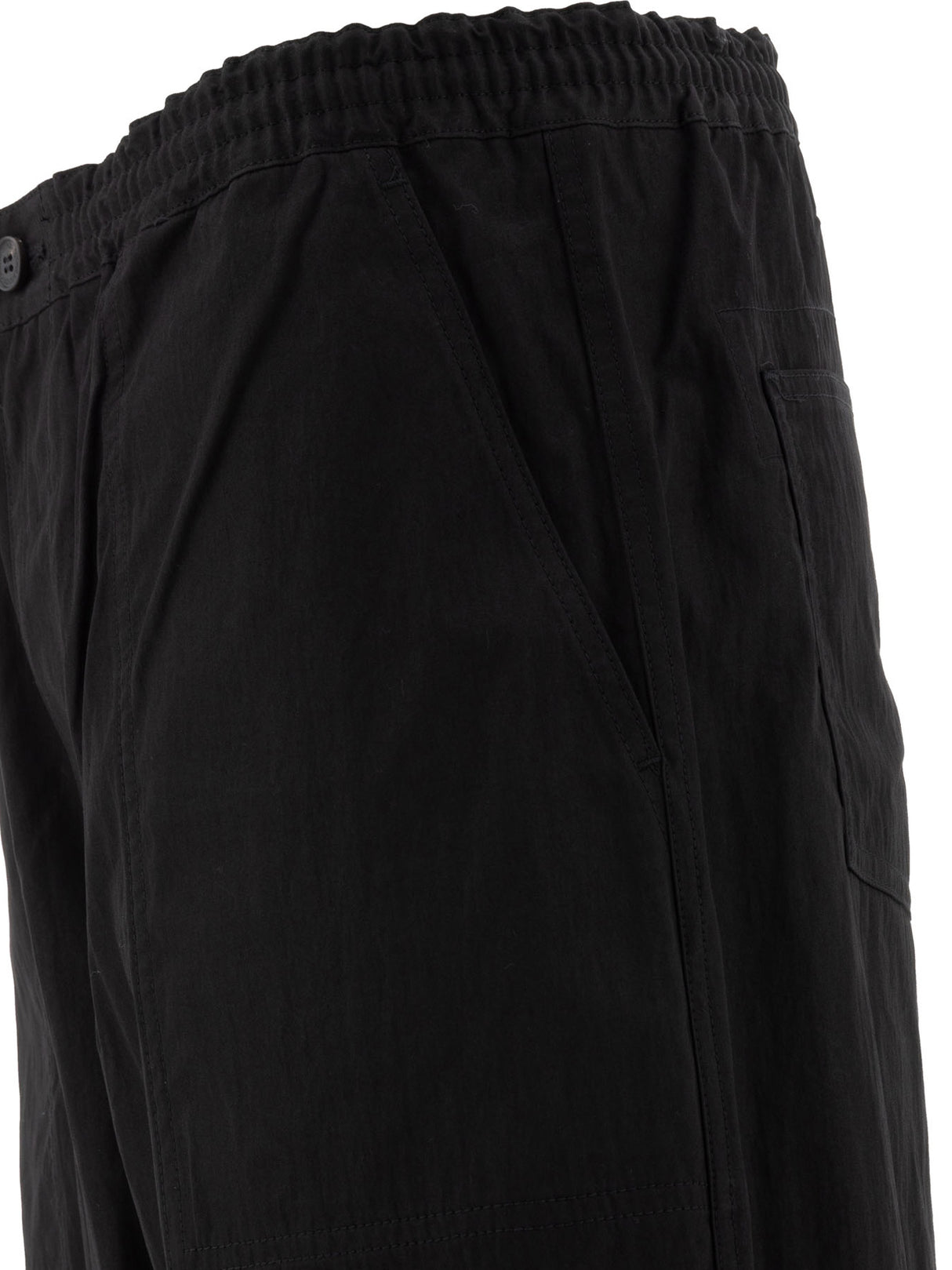 COMME DES GARÇONS HOMME PLUS High Rise Relaxed Fit Drawstring Trousers for Men