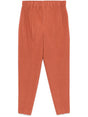 HOMME PLISSE Cropped Plissé Trousers for Men