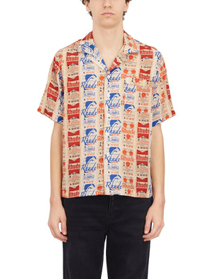 RHUDE Multicolor Silk Shirt for Men - SS24 Collection