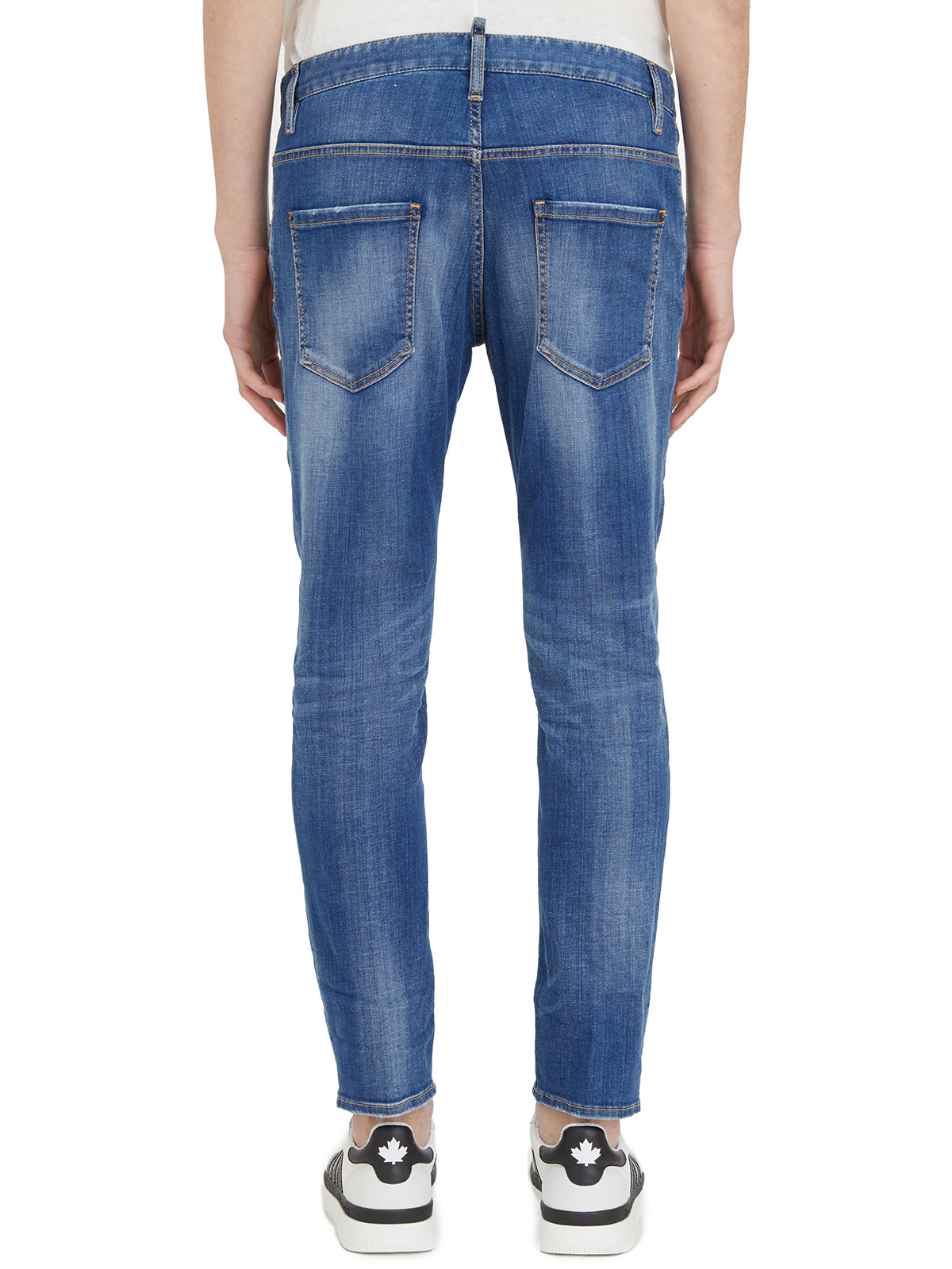 DSQUARED2 Blue Denim Skater Jeans for Men - SS24