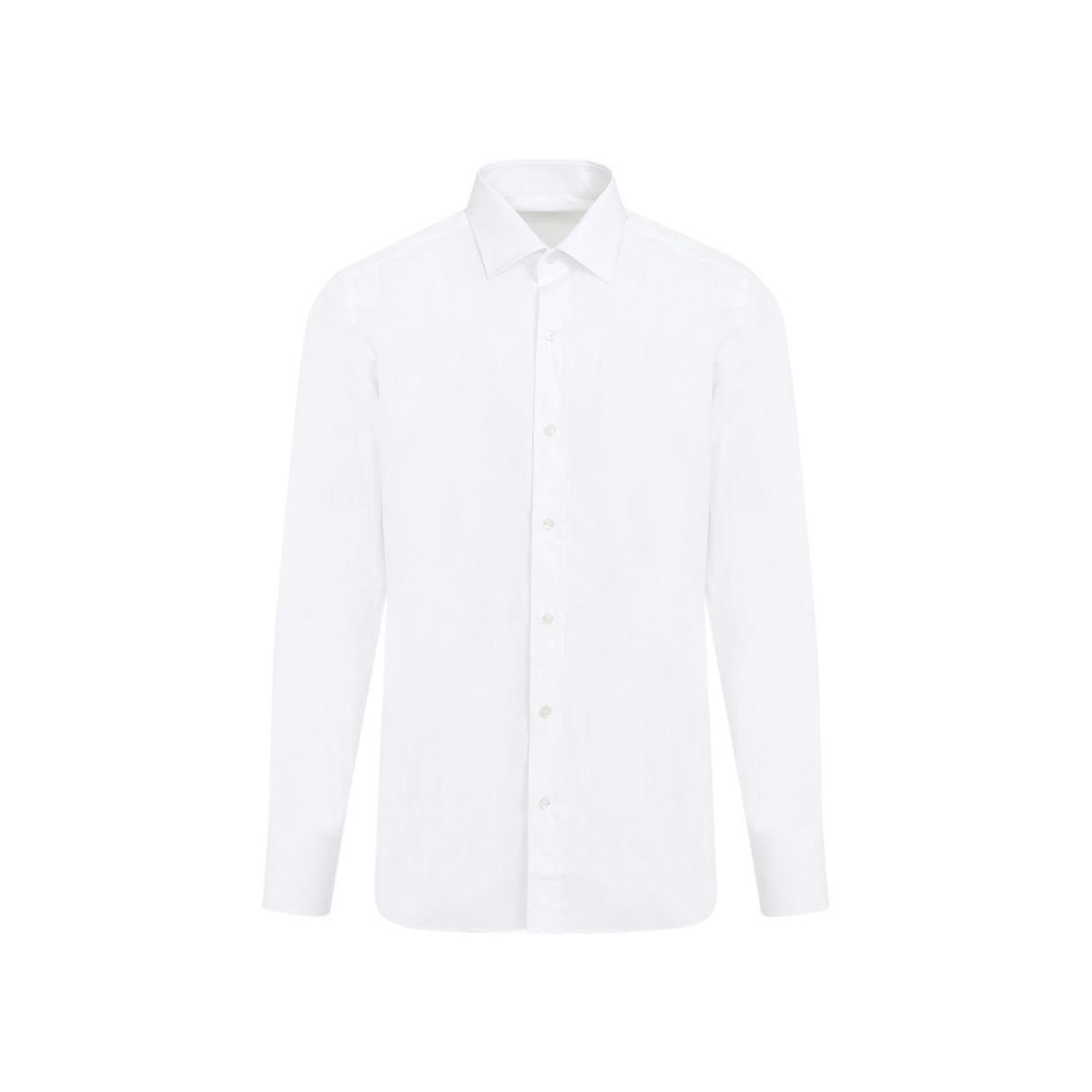 TOM FORD Luxury Essential White Poplin Shirt