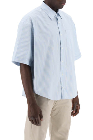 男士SS24系列裸色方版棉質襯衫