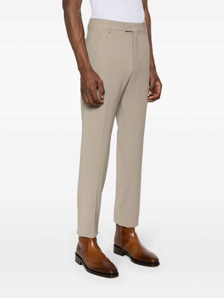 AMI PARIS Men's Tapered Trousers in TOPO for SS24