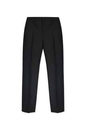 AMI PARIS Elegant Pleated Wool Trousers