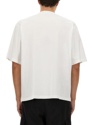 MARNI Oversized Logo Tee - Size 50