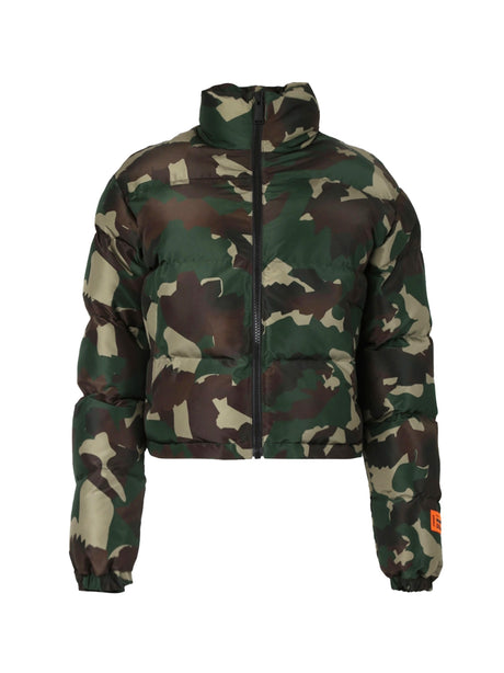 HERON PRESTON Camo Puffer Jacket - Women’s Outerwear