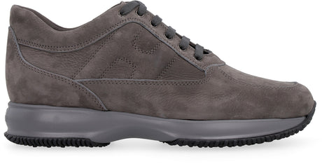 HOGAN Urban Elite Grey Leather Sneakers