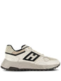 HOGAN Beige Suede Logo Sneakers for Men