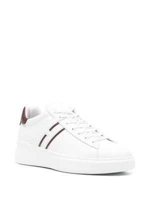 HOGAN Luxury White Leather Sneakers