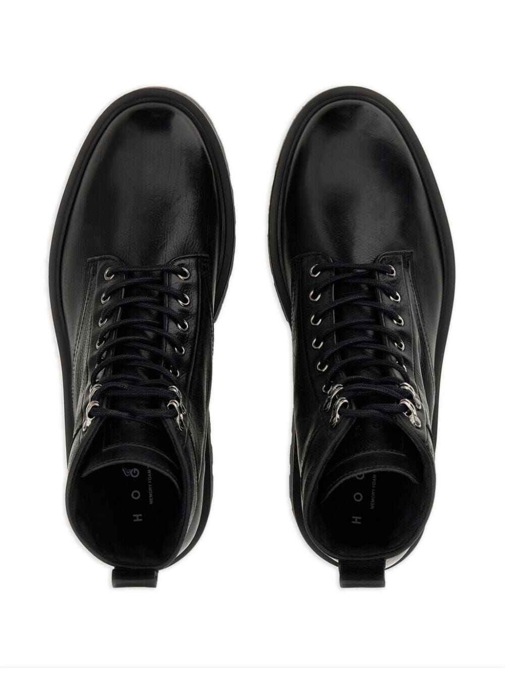 HOGAN Stylish Leather Boots for Men