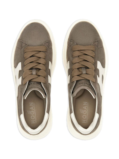 HOGAN Panelled Suede Sneakers for Women