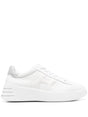 HOGAN Stylish White Platform Sneakers for Women