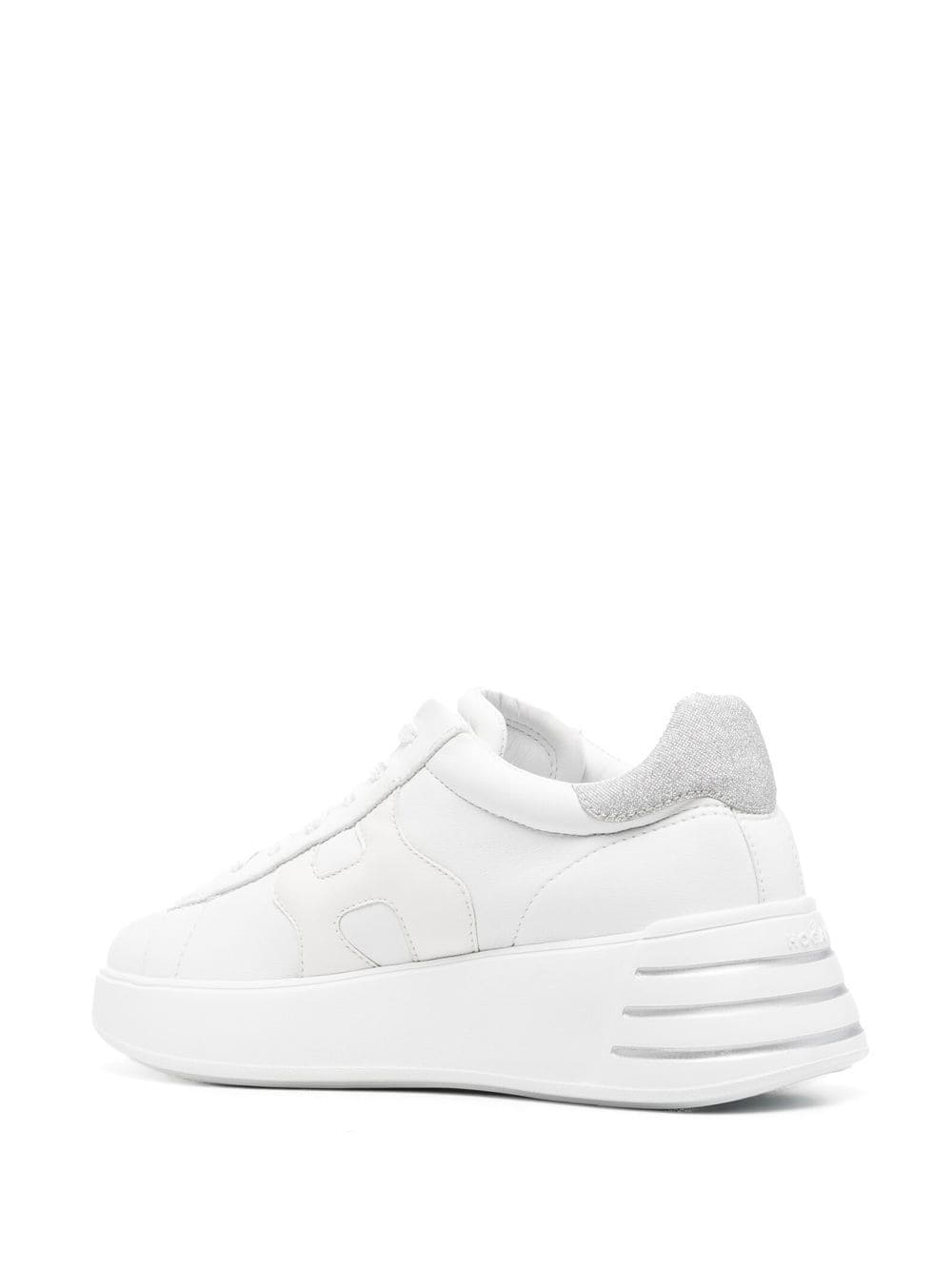 HOGAN Stylish White Platform Sneakers for Women