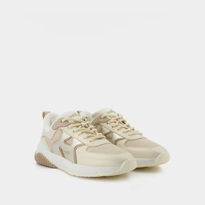 Feminine Tan Sneakers for Women | Chic SS23 Footwear | Hogan