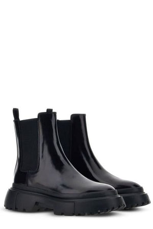 HOGAN Contemporary Urban Style Chelsea Boots for Women