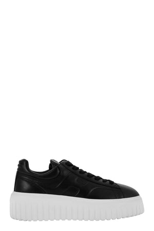 HOGAN Chic Black Plongé Soft Sneakers