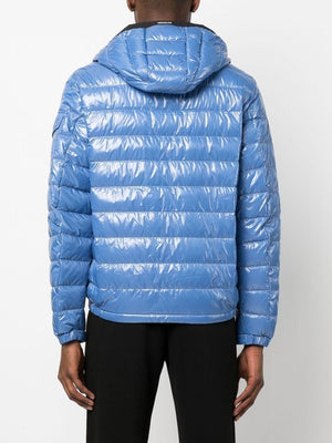 MONCLER Men's 23FW Bubble Jacket in Navy Blue