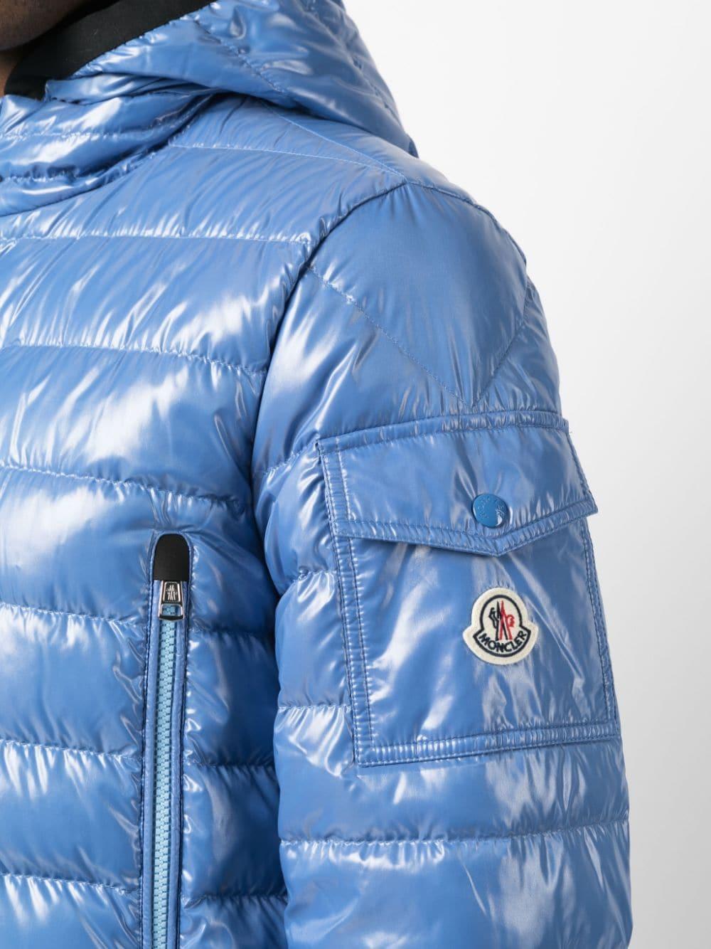 MONCLER Men's 23FW Bubble Jacket in Navy Blue