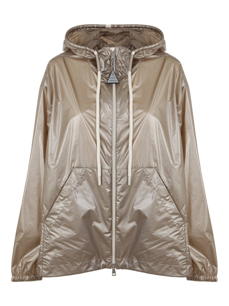 MONCLER Metallic Mini Jacket for Women - SS23 Collection