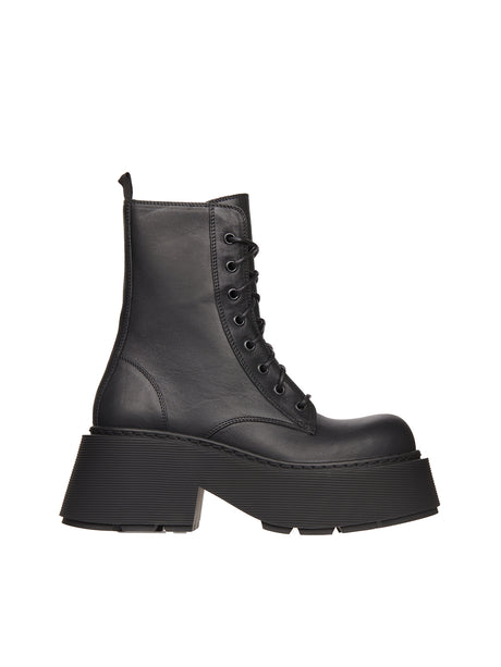 VIC MATIE' Low Ankle Combat Boots for Women