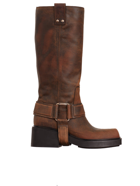 VIC MATIE' Saddle Leather Boot for Women