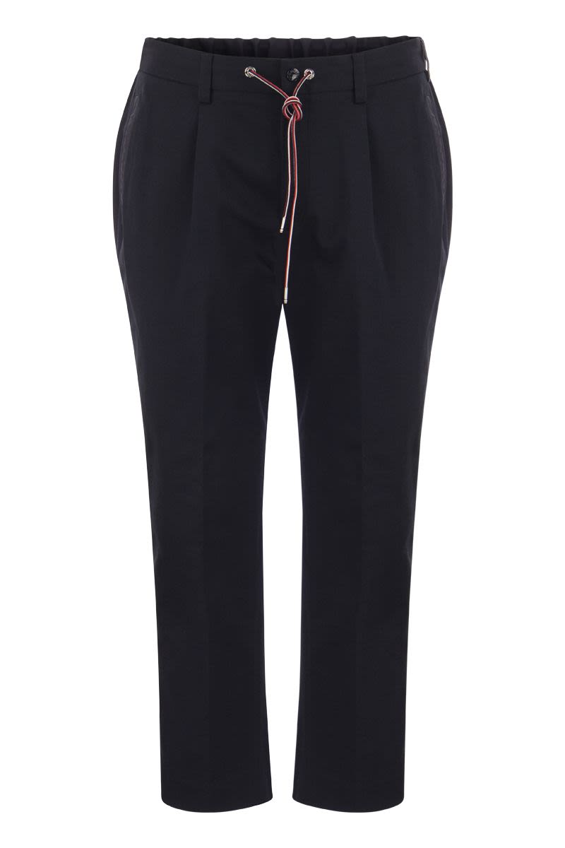 Men's French-Inspired Drawstring Trousers