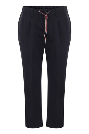 Men's French-Inspired Drawstring Trousers