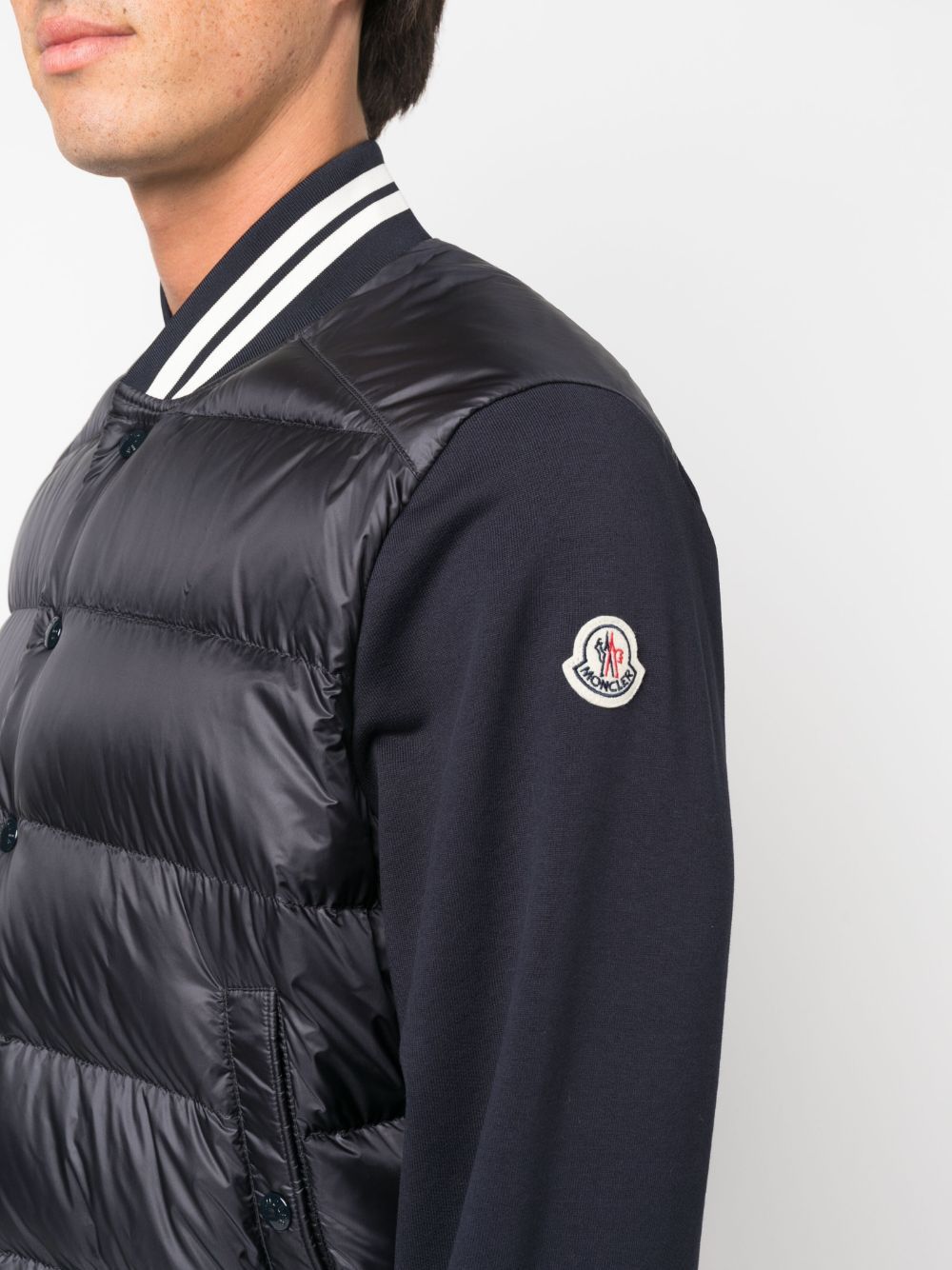 MONCLER Men's 23FW Bomber Jacket - Blue