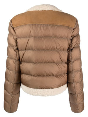 MONCLER Luxury Leather Women's Jacket | FW23 Season