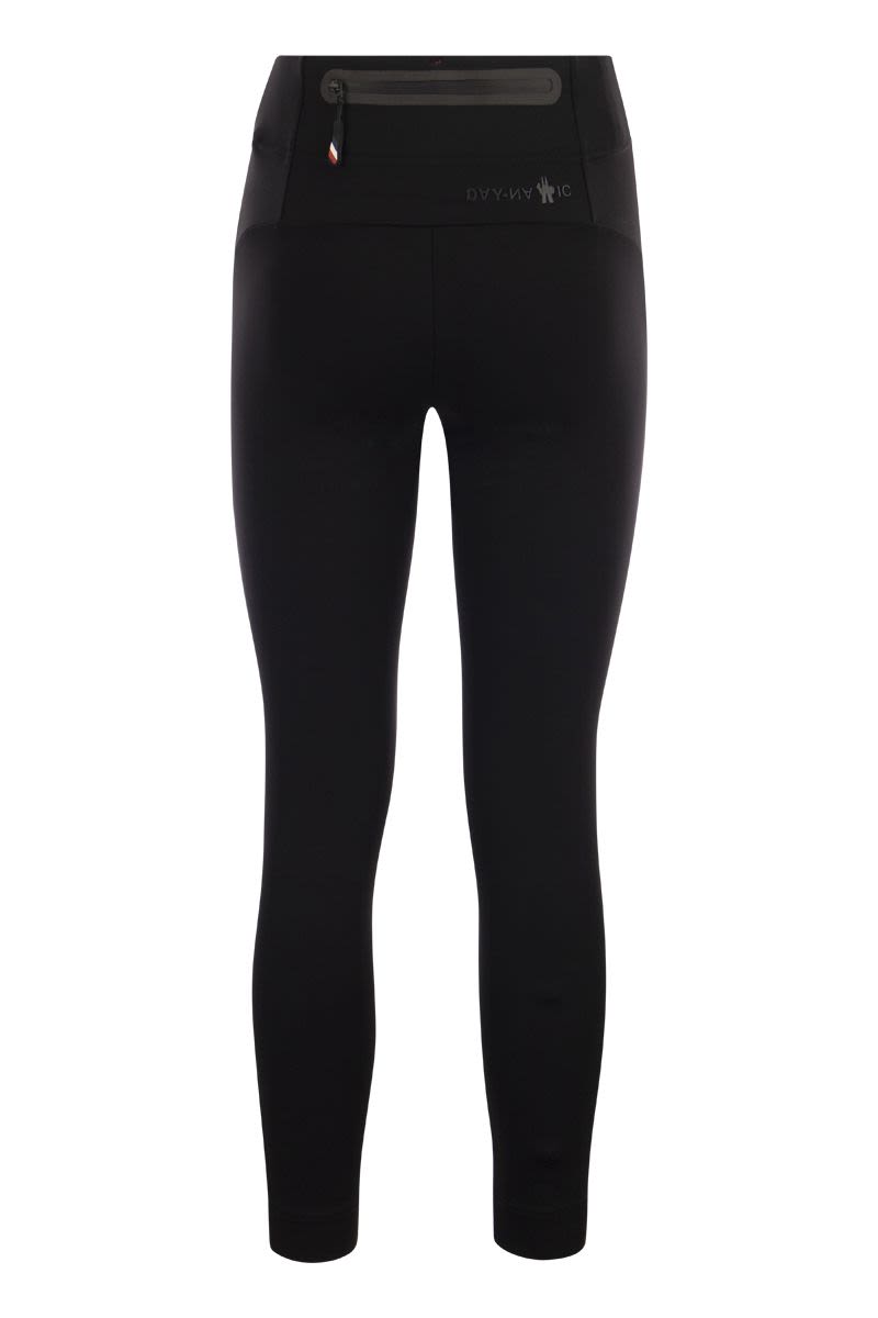 MONCLER GRENOBLE Premium Black Active Leggings for Women