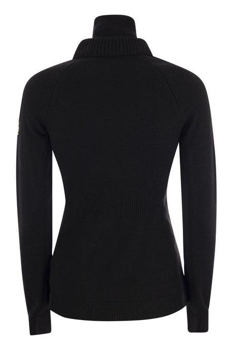 MONCLER GRENOBLE Warm and Stylish Wool Turtleneck Sweater for Women