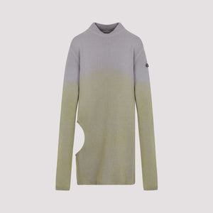 MONCLER RICK OWENS Subhuman Cashmere Sweatshirt for Women - GREY