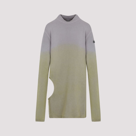 MONCLER RICK OWENS Subhuman Cashmere Sweatshirt for Women - GREY