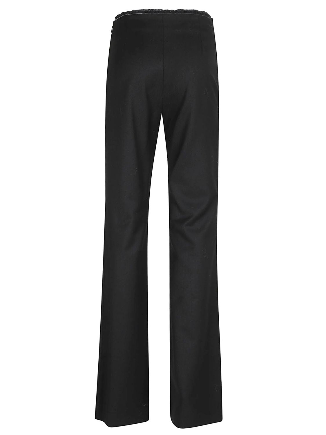 DIESEL Chic Wool Mix Palazzo Trousers - Size 40