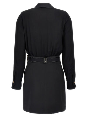 ELISABETTA FRANCHI Chic Mini Suit with Shirt and Skirt