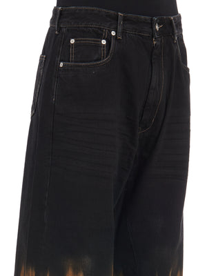 DRKSHDW PANTALONI IN DENIM GETH Jeans BLACK TERRA