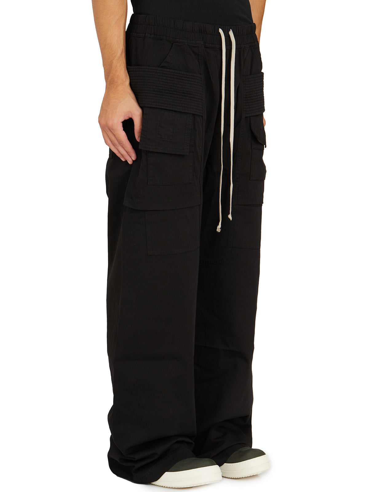 DRKSHDW Men's Wide Cargo Drawstring Pants - Size M