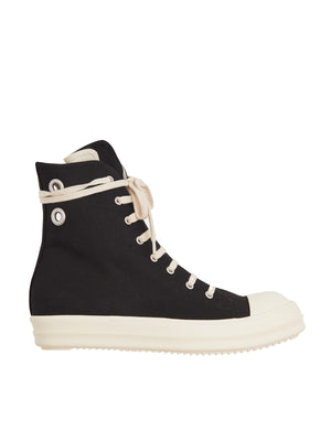 DRKSHDW Men's High-Top Denim Sneakers