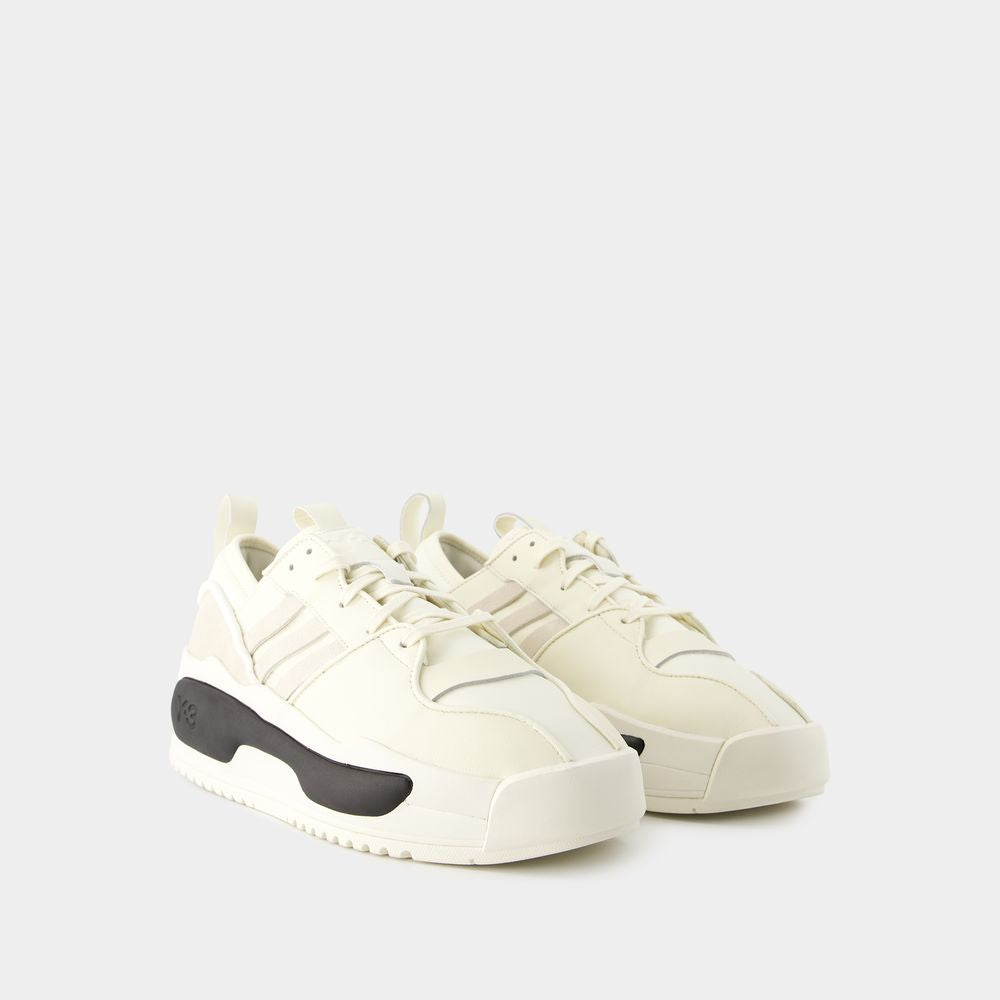 Y-3 24SS Cream White Sneakers for Women