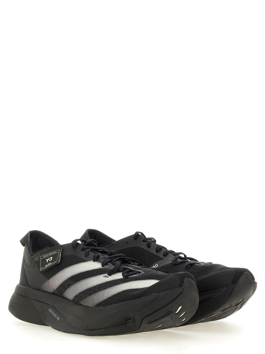 Y-3 Iconic Black Sneakers for Men - AN-3 Adios Pro 30