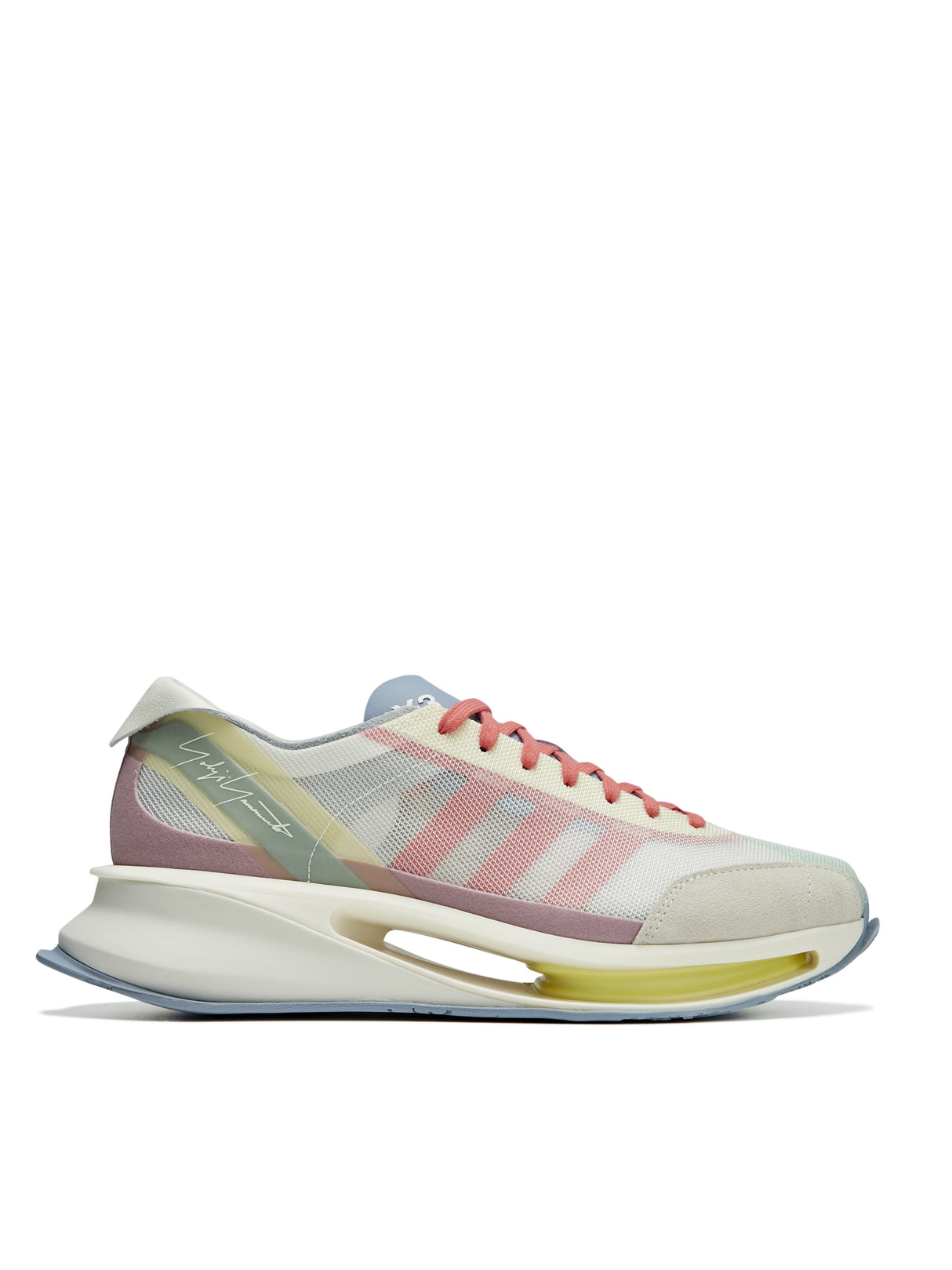 Y-3 Gendo Runner White Sneakers for Women