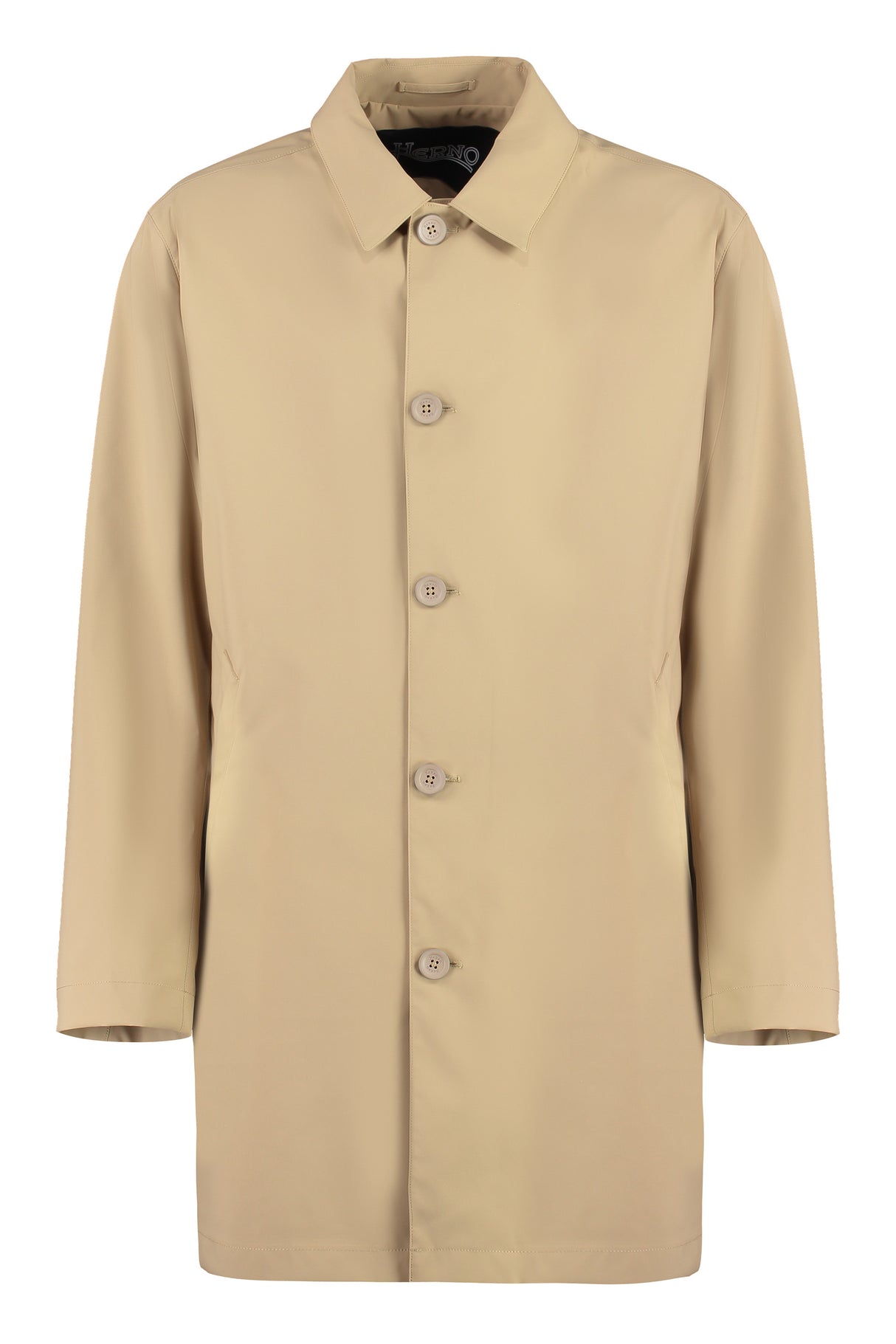 男士米色布料夾克 - 輕巧耐用，SS24時裝季的必備品