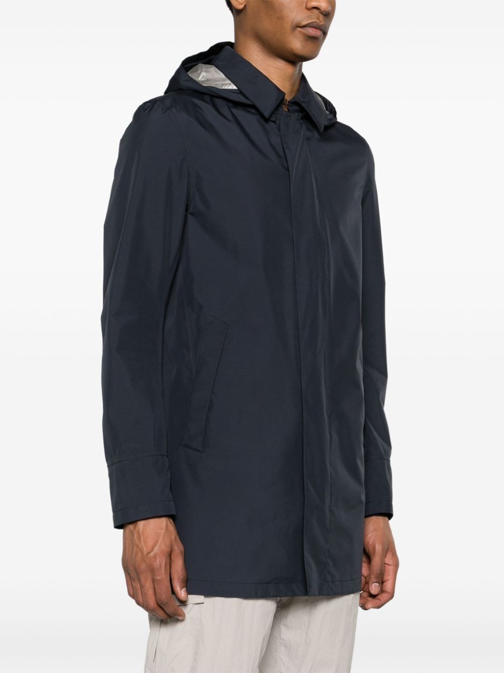 HERNO Blue Navy Lightweight Men's Jacket for SS24