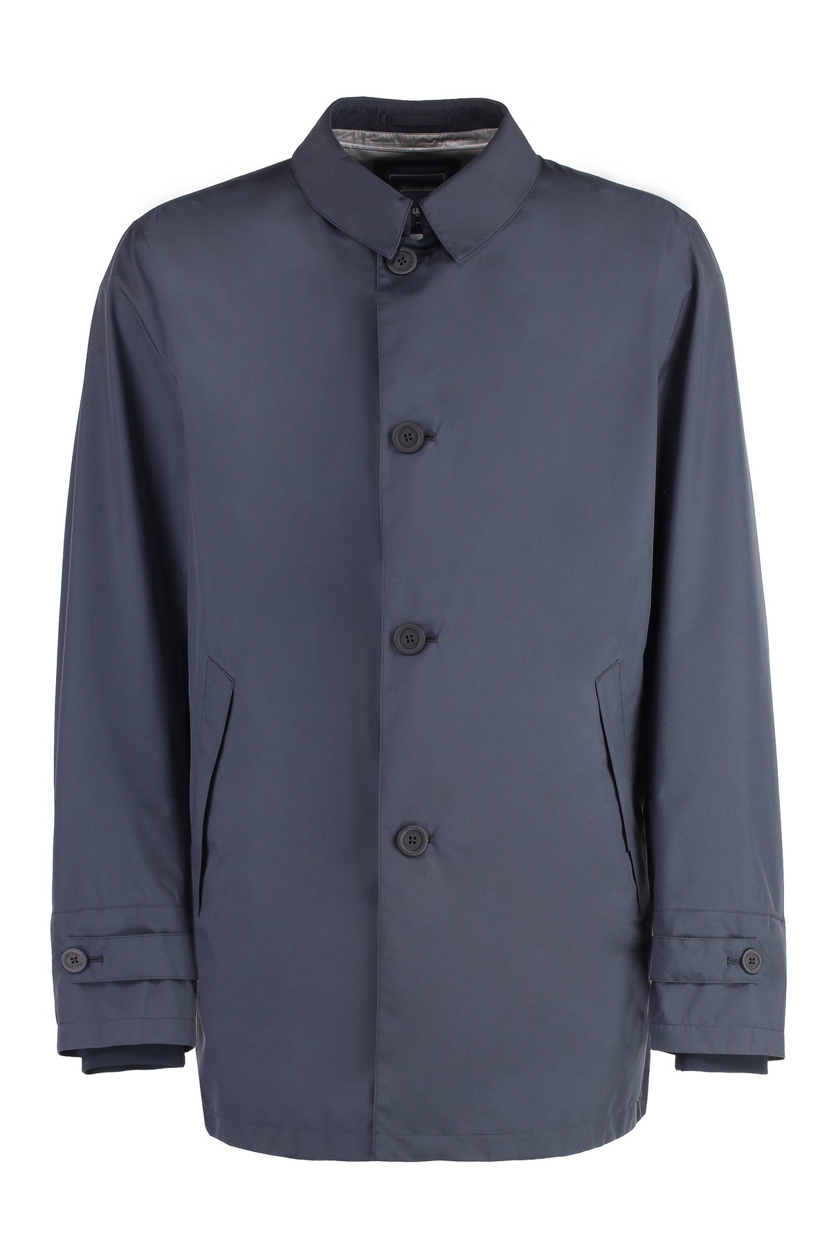 Men's Blue Raincoat - SS24 Collection